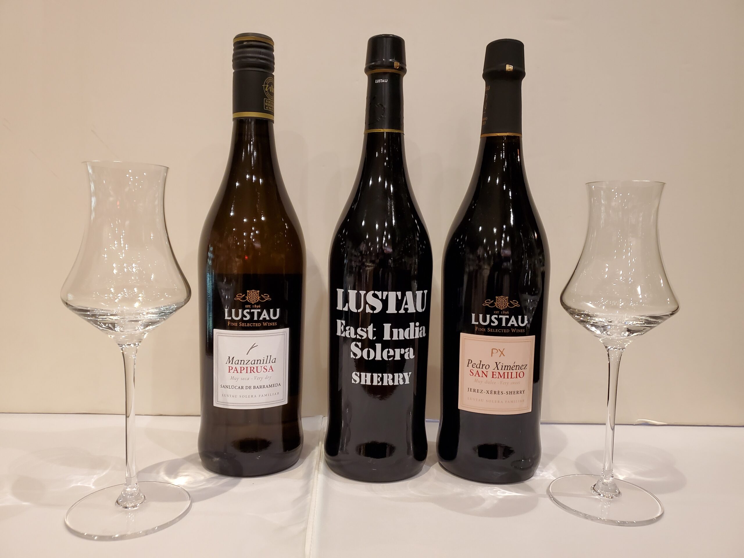 Lustau Sherry Tasting